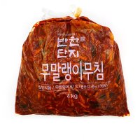 또밥찬 아삭 무말랭이 무침4kg 족발 보쌈 반찬단지