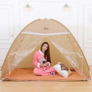 트로비스 G5 난방텐트 2-3인용 방한 보온 침대 실내 원터치 더블