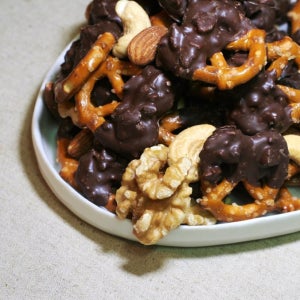 프레첼초코다 고소한 너츠 피넛버터, 류디저트 ( ryu dessert )