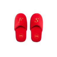 [프랭클리슬리핑] [1st Anniversary Edition] Unisex Home Office Shoes - Red  빨간색 Q6PSHOESR SHOESR