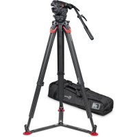 [관부가세포함] Sachtler flowtech 7+7 100 mm Carbon Fiber Tripod System with Ground Spreader and Padded Bag