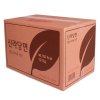 바로소스 신라 납작당면 13kg 벌크 1박스 사리 업소용 잡채 전골