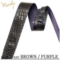 무디 Moody 스트랩 Leather Gator 2 5인치 STD BR PP