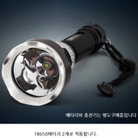 스쿠버 라이트 LED 잠수랜턴 해루질 초강력 LED 수중랜턴 XML 다이버2000