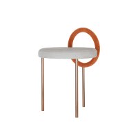 JURAN Hoop Stool_ coral