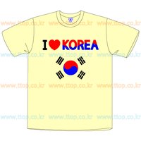 ttop-107 아이러브 코리아 태극기티-16★반팔 긴팔 태극기인쇄 태극기티셔츠 어린이 KOREA 태극기유니폼 태극기옷 태극기단체복 단체티 추천 소량 주문 제작 쇼핑몰 사이트 파는