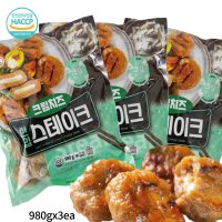 국내산 원재료로 만든 크림치즈한입스테이크 980g 3개