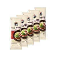 CJ제일제당 백설 소면 500g x 5개