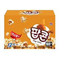 사조 전자레인지용 팝콘 카라멜맛 80g 12개