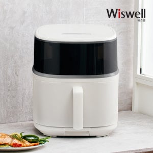 위즈웰 WSA8275 보이는 스팀에어프라이어 7.5L 에어프라이기 에어후라이기 삼겹살 고구마 고등어구이 치킨