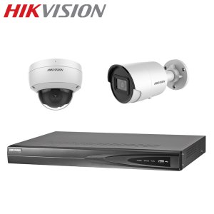 [IP-8M] 4K UHD 800만화소 야간컬러 IP CCTV 자가설치 세트 /녹화기+카메라 /영상.전원을 랜선 하나로 연결