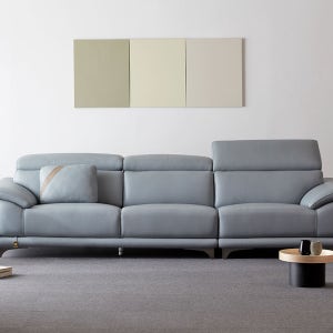 비텔로2 전체 통가죽 소파