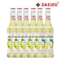 모닌 레몬시럽1000ml x6개 레모네이드 마티니 홈카페