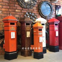 영국 우체통 대형 우편함 빨간 편지함 전원주택 엔틱