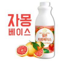 쉘몬 쉘몬 과일농축액 에이드 베이스 1kg 자몽 스무디/주스