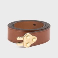 [와일드브릭스] RIFLE SLING LEATHER BELT (brown)