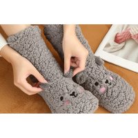 설날 조카 선물 폼폼이 곰돌이 수면양말 자전거 여성 socks 요가 데일리