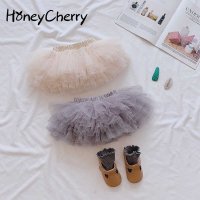 HoneyCherry 여아용 레이스 투투 스커트  핑크 스커트   의류  여름 신상