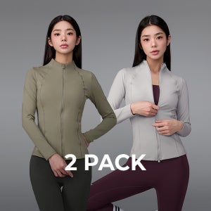 [2PACK] 젤라 인텐션 슬림핏 집업자켓