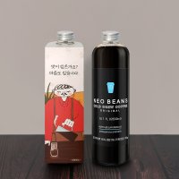 네오빈스 콜드브루 더치커피 원액 (530ml 1000ml) 헤이즐럿 디카페인 에스프레소 아메리카노 홈카페 액상커피  530ml  오리지널(케냐+에티오피아)