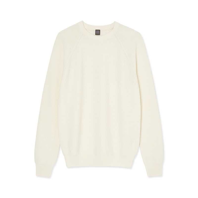 [이올로] Soft Raglan Crewneck Ivory - 아이보리