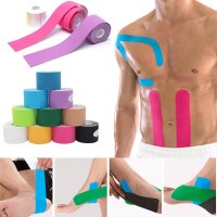 스포츠 육상 탄성 무릎 받침대 지원 팔꿈치 보호대 패드 배구 붕대 Kinesio Fixer Tape Wristbands