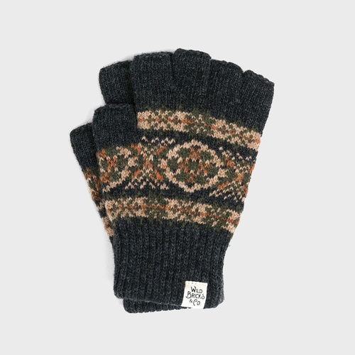 와일드브릭스_DK NORDIC GLOVES [olive green]