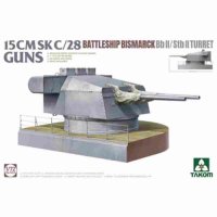 Takom 72 Sk C 28 Guns Battleship Bismarck Bb II Stb II Turret BT5014 1