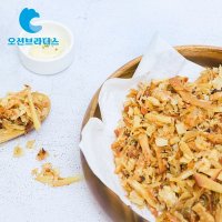 [오션브라더스] 결이 살아있는 바베큐오징어 파지 250g