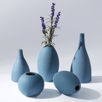 세라믹 도자기화병 vase 인테리어 소품 미니 오브제 화기 카네이션 꽃병