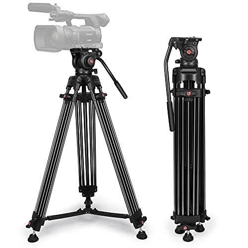 E-reise 72 Pro Portable DV Video Camera Heavy Duty Tripod Steady Stand Fluid Damping Head Kit E-reise 72 Pro Portable DV Video Camera Heavy Duty Tripod Steady Stand Fluid Damping Head Kit