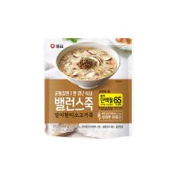 샘표 밸런스죽 발아현미소고기죽 250g