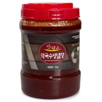 맛담은 맛담은 막국수양념장 2kg 시원한 메밀국수에 딱/단품