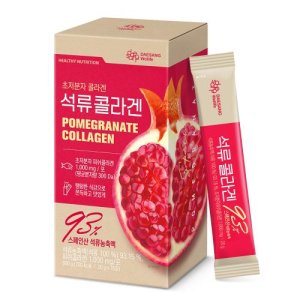 대상웰라이프 석류 콜라겐 20gx15포 초저분자 피쉬 젤리스틱 어류 엘라스틴 히알루론산