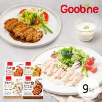 [윤성빈pick] 굽네 소스가 맛있는 닭가슴살 소맛닭 4종 9팩