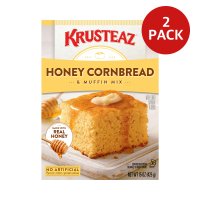 Krusteaz Muffin Mix Honey Cornbread 크러스티즈 머핀 믹스 허니 콤브레드 425g 2팩