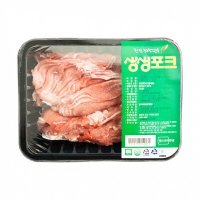 생생포크(앞다리/불고기용) 600g + 깻잎 1봉 무료증정