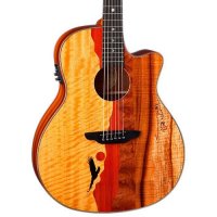 [관부가세 포함] Luna Guitars Vista Eagle Koa Back and Sides Acoustic-Electric Guitar