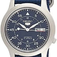 [세이코 임포트] SEIKO import 손목시계 해외 모델 메쉬 벨트 자동 감기 밀리터리 네이비 SNK807K2 맨즈 [병행수입품]