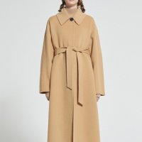 워브먼트 Cashmere Blended Handmade Coat Camel