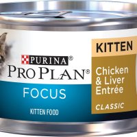 Purina Pro Plan Focus Kitten Classic 치킨 간 앙트레 통조림 고양이 사료 3온스 24개입