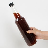 포스아트 원형 와인 페트병 750ml PET/와인병 더치 커피 공병 플라스틱병