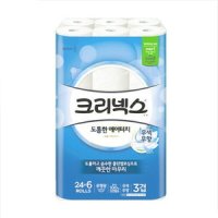 휴지 크리넥스 에어터치 3겹 30롤 두루마리 화장지