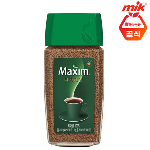 동서 맥심 디카페인 병커피