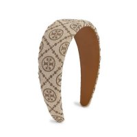 토리버치 t monogram wide canvas headband