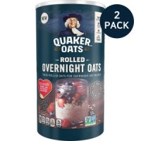 Quaker Rolled Overnight Oats 퀘이커 롤드 오버나잇 오트 540g 2팩