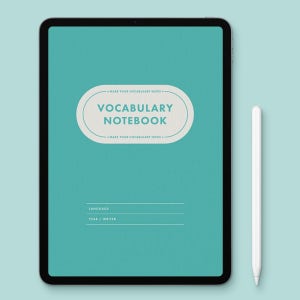 진짜최종 굿노트 단어장 외국어 스터디 플래너, 진짜최종