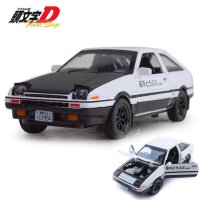 SanBeans 이니셜 D AE86 합금 금속 다이캐스트 자동차 모델