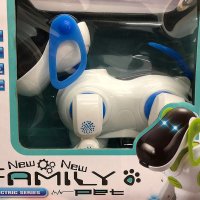 NEW PINK B LUE SMART BABY TOY DOG 적외선 리모컨 시리즈 RC CUTE ROBOT DOGS (NEW FAMILY PETS)