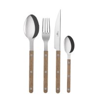 Sabre Paris 사브르 파리 비스트로 샤이니 티크 양식기 커트러리 세트 4pcs Bistrot Shiny teak